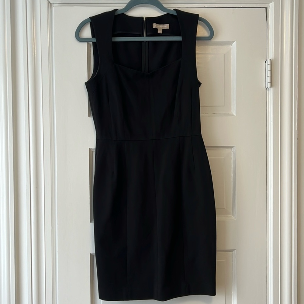 Banana republic a-line black dress. Sz 8.